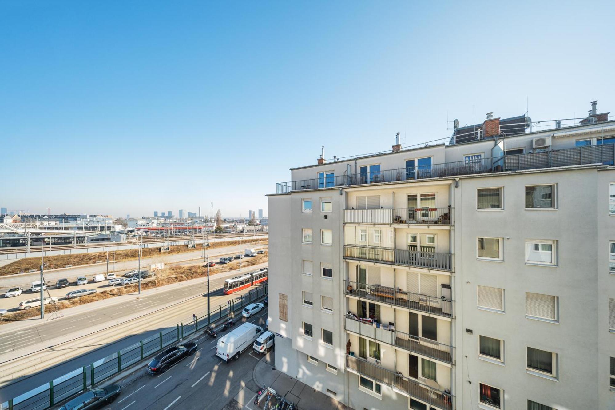 Sonnige Altbauwohnung Nahe Wien Hauptbahnhof Buitenkant foto